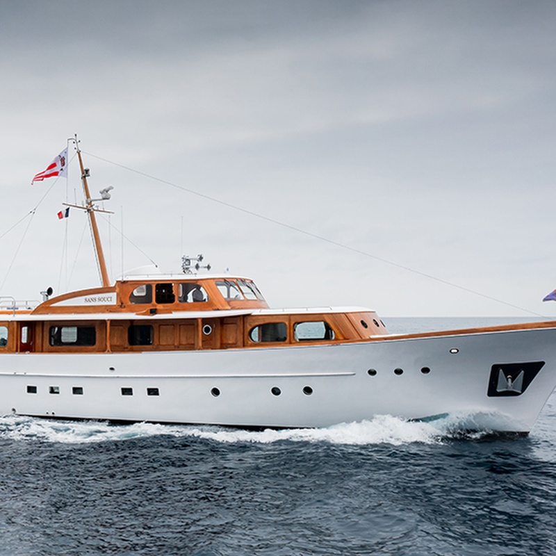 This Beautifully Restored 110-Foot Yacht From the ’50s Blends Classic ...