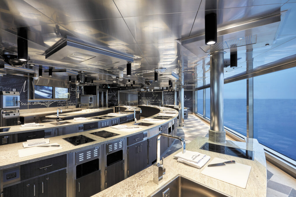Regent Seven Seas Explorer Asia Pacific - Culinary Arts Kitchen