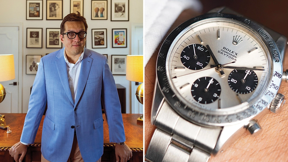 A Rolex Daytona Ref. 6239 With Nonluminous Dial and Hands Robb Report Ultimate Gift Guide 2022