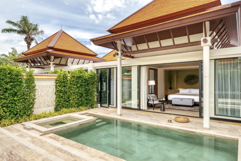 Pool villa in Banyan Tree Veya Phuket