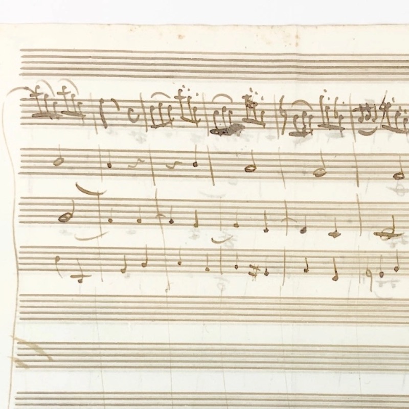 A Rare Autographed Musical Manuscript by Mozart Could Be Yours for US ...