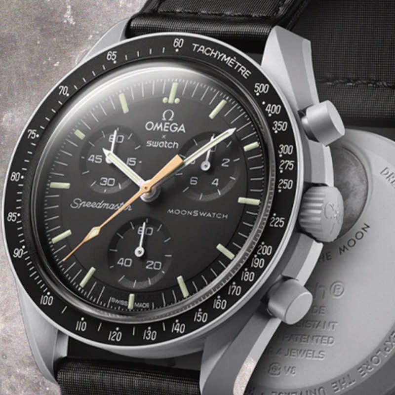 Omega’s New MoonSwatch Is Here, and It’s Got a Golden Hand on the Dial ...