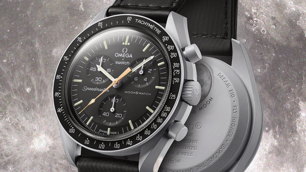 Omega’s New MoonSwatch Is Here, and It’s Got a Golden Hand on the Dial ...