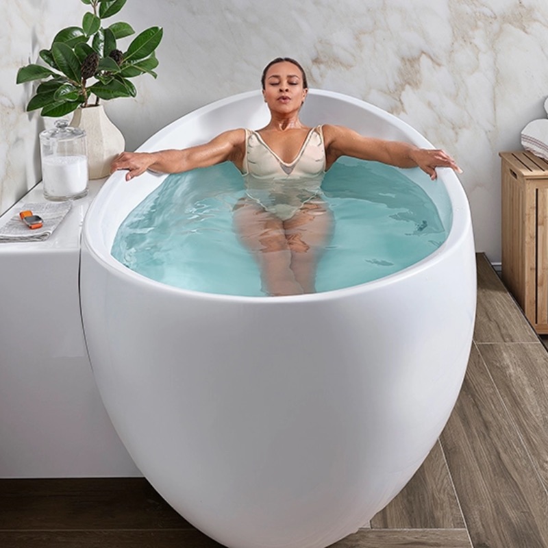 Up for a Cold Plunge? These Stylish Bathtubs Bring Hydrotherapy Right