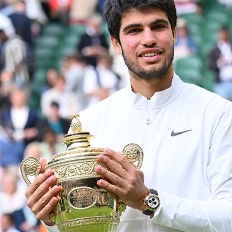 Wimbledon Champion Carlos Alcaraz Rocked An Otherworldly Rolex Daytona ...