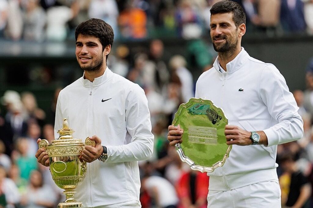 Wimbledon Champion Carlos Alcaraz Rocked an Otherworldly Rolex Daytona ...