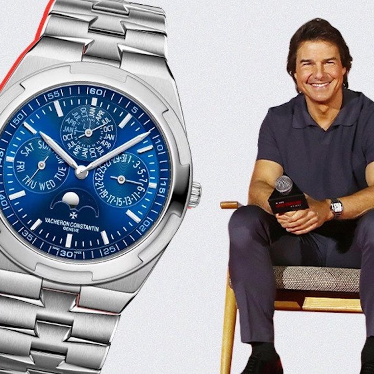 Tom Cruise Showcases Cartier and Vacheron Constantin Watches While ...