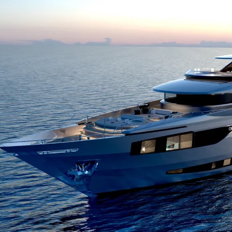 This Bonkers New 141-Foot Superyacht Has a Waterfall Flowing Into the ...