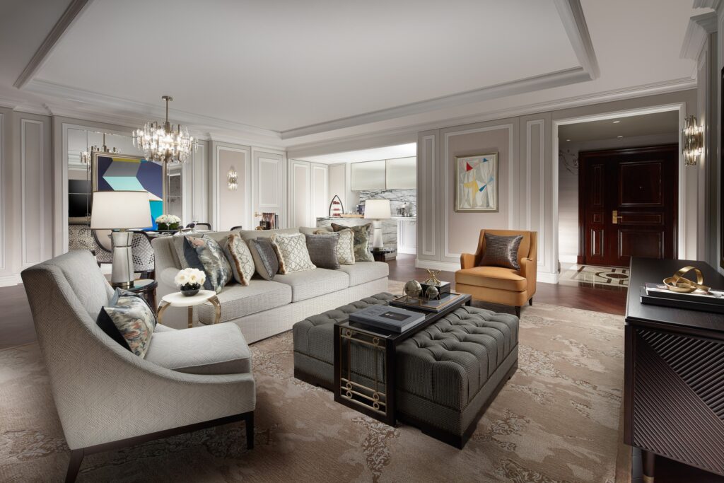 Inside the Mayfair Suite at Londoner Court in The Londoner Macao.