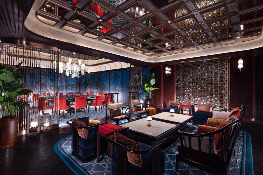 Interior of Huaiyang Garden in The Londoner Macao.