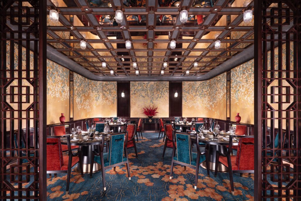 Interior of Huaiyang Garden in The Londoner Macao.