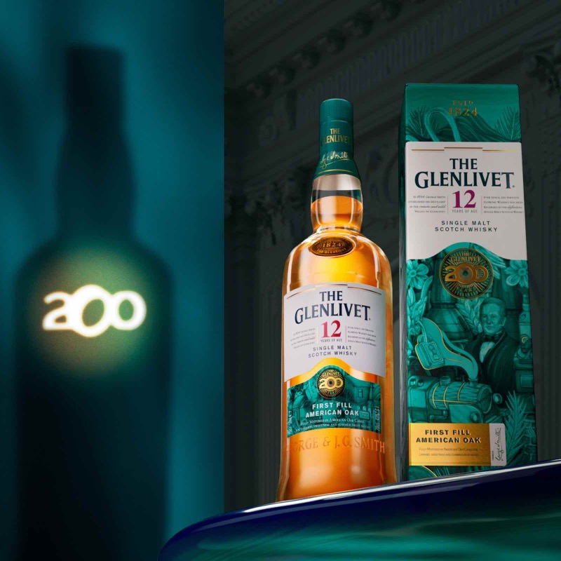 ウイスキー THE GLENLIVET12 200th Glenlivet Kicks Off Anniversary Celebrations With 12 Year